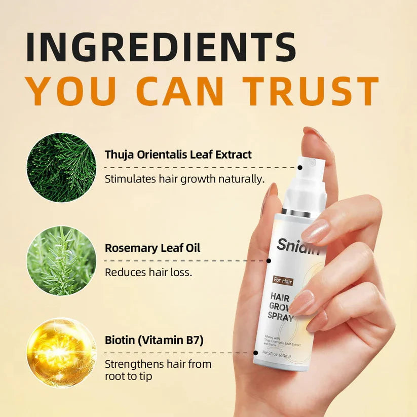 Snidin Hair Growth Spray